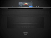 SIEMENS CS958GCB1, Siemens studioLine CS958GCB1 Kompakt-Dampfbackofen Schwarz,