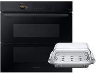 Samsung NV7B6795JDK/U1 Dual Cook Flex Pyrolyse Dampfbackofen Schwarz - Serie 6