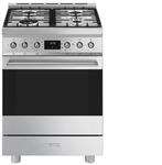 Smeg C6GMXD2 Gas Standherd Edelstahl