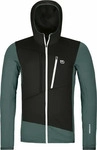 Ortovox - Kapuzenfleece aus Merinowolle - Fleece Grid Hoody M Dark Arctic Grey...