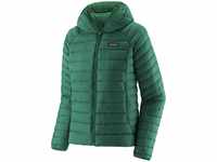 Patagonia - Daunenjacke - W's Down Sweater Hoody Conifer Green für Damen - Größe M