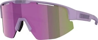 Bliz - Vielseitige Sonnenbrille - Matrix Matt Purple Brown w Purple Multi aus Wolle -