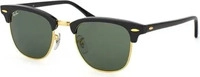 Rayban - Lunettes de soleil lifestyle - Clubmaster Polished Black On Arista G-15