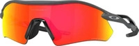 Oakley - Sonnenbrille - Radar Plate Matte Carbon Prizm Ruby - Grau