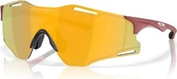 Oakley - Sonnenbrille - Cybr Zero Matte Iron Red Prizm 24K - Rot