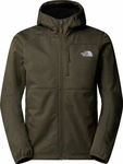The North Face - Wanderjacke - M Quest Hooded Softshell New Taupe Green Dark Heather