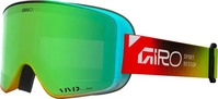 Giro - Skibrille - Method Multi Faded V Emerald/Infraed f&uuml;r Herren aus Wolle - Rot