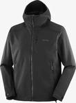 Salomon - Softshelljacke - Outpeak Softshell M Deep Black f&uuml;r Herren aus Softshell -