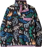 Patagonia - Warm und komfortabler Fleece-Pullover mit Stehkragen und Druckkn&ouml;pfen