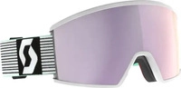 Scott - Skibrille - Ambit White/Mint Green AMP Lavender Chrome S3 - Wei&szlig;
