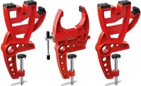 Swix - Dreiteiliger Schraubstock - Vise 3-Parts 20mm Fixation - Rot