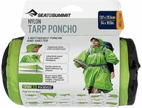 Sea To Summit - Vielseitige wasserfeste Jacke - Poncho-Tarp Thermocolle Green f&uuml;r
