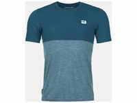 Ortovox - Atmungsaktives T-Shirt - 150 Cool Logo T-shirt M Petrol Blue für Herren