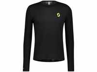 Scott - Langarm Trail/Running T-Shirt - RC Run M Shirt Black/Yellow für Herren -