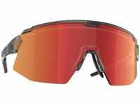 BLIZ - Sportbrille - Breeze Trans Dark Grey Brown W Red Multi - Grau