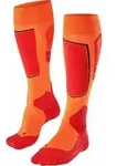 Falke SK4 Advanced Herren Skiing Kniestr&uuml;mpfe flash orange (8034) 39-41