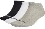 adidas Thin Linear Low Cut Socks 3 Pair Pack medium grey heather-white-black (83F7)