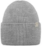 Barts Haveno Beanie heather grey (02)