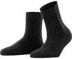 Falke Bedsock Damen Haussocken black (3009) 35-38