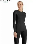 Falke Damen Langarmshirt Wool-tech black (3000) XS