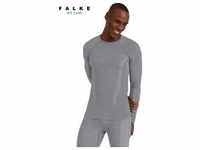 Falke Men Long Sleeve Shirt Wool-tech grey-heather (3757) (3757) S