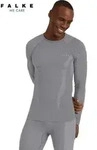Falke Herren Langarmshirt Wool-tech grey-heather (3757) S