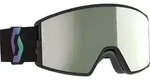 Scott Goggle React AMP Pro black/aurora green + amp pro white chrome (7640)