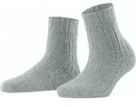 Falke Bedsock Rib Damen Haussocken silver (3290) 35-38