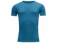 Devold Breeze Merino 150 T-shirt MAN blue melange (258A) L