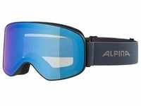 Alpina Slope Q-lite black-dirtblue matt blue (82) one size