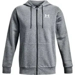 Under Armour Men's UA Essential Fleece Full-zip Hoodie pitch gray medium heather