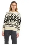 Dale of Norway Falkeberg Feminine Sweater offwhite black (A00) L