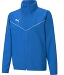 Puma Teamrise All Weather Jacket Jr electric blue lemonade (02) 116