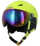CMP WJ-2 Kids Ski Helmet With Visor apple (E533) S