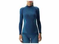 Uyn Woman Evolutyon Underwear Shirt Long Sleeve Turtle Neck blue
