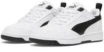Puma Rebound V6 Lo Jr puma white-puma black-puma black (02) 4