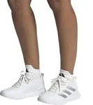 adidas Court Team 2.0 Indoor Shoes ftwr white-silver met.-grey one (01F7) 5.5