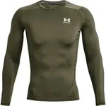 Under Armour HG Armour Comp Longsleeve green white (390) S