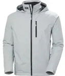 Helly Hansen Crew Hooded Midlayer Jacket 2 grey fog (853) 2XL