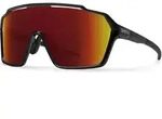 Smith Shift XL Mag black chromapop red mirror - clear One Size