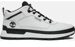 Timberland Mens Low Lace UP Sneaker whi full grain 7
