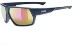 Uvex Sportstyle 238 deep space matt mirror red cat. 3 one size