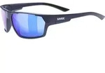 Uvex Sportstyle 233 deep space mat mirror blue cat. 3 one size