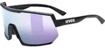 Uvex Sportstyle 235 black matt mirror lavender cat. 3 one size