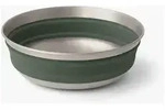 Sea to Summit Detour Stainless Steel Collapsible Bowl laurel wreath M
