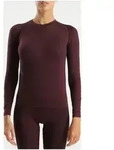 Uyn Woman Fusyon Biotech Underwear Shirt LONG_SL windsor wine (R789) L/XL