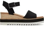 Toms Diana black heavy canvas 42