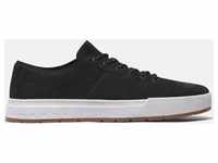 Timberland Mens Maple Grove Low Lace UP Sneaker black nubuck 7