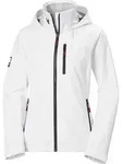 Helly Hansen W Crew Hooded Jacket 2.0 white (001) L