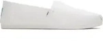 Toms Alpargata Classic white recycled cotton canvas 43